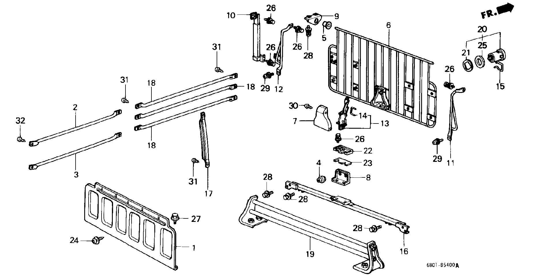 BACK CABIN GATE(  POSTAL. DIRECTION )