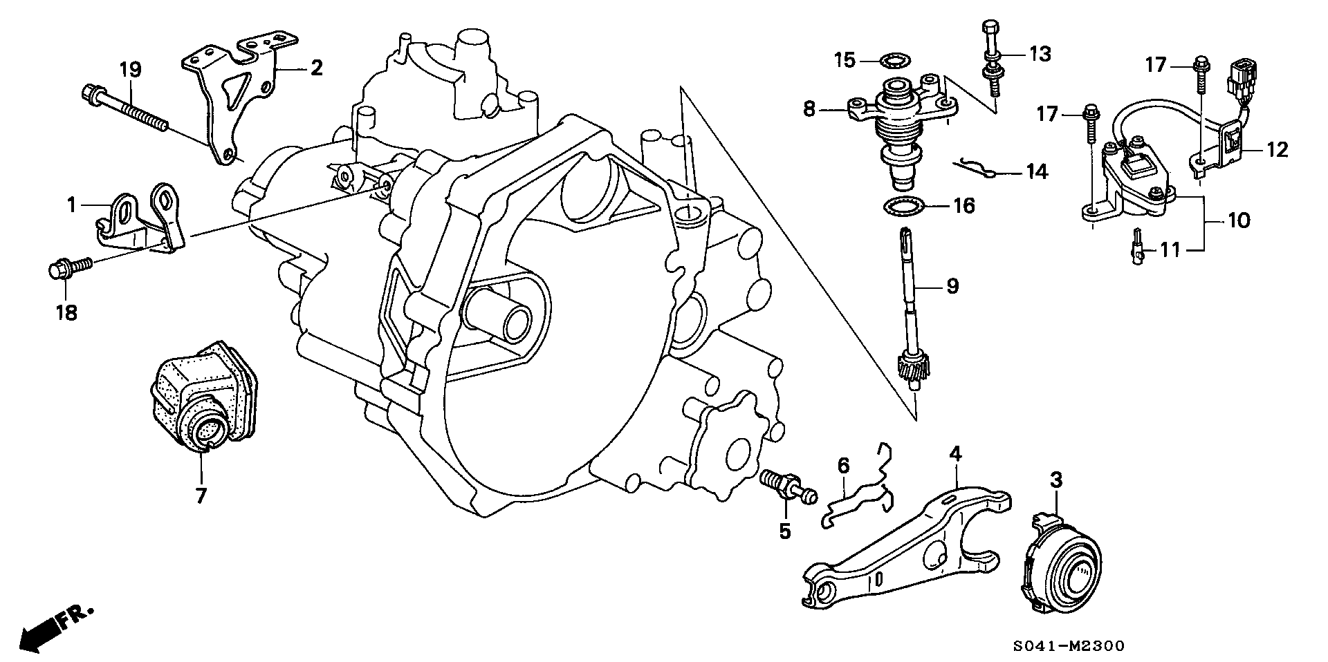 CLUTCH RELEASE (4WD)
