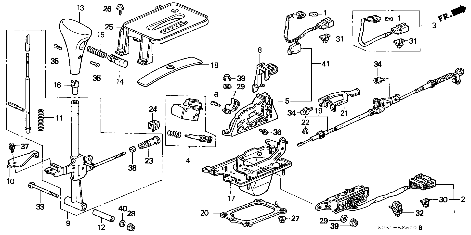 SELECT LEVER(2WD)