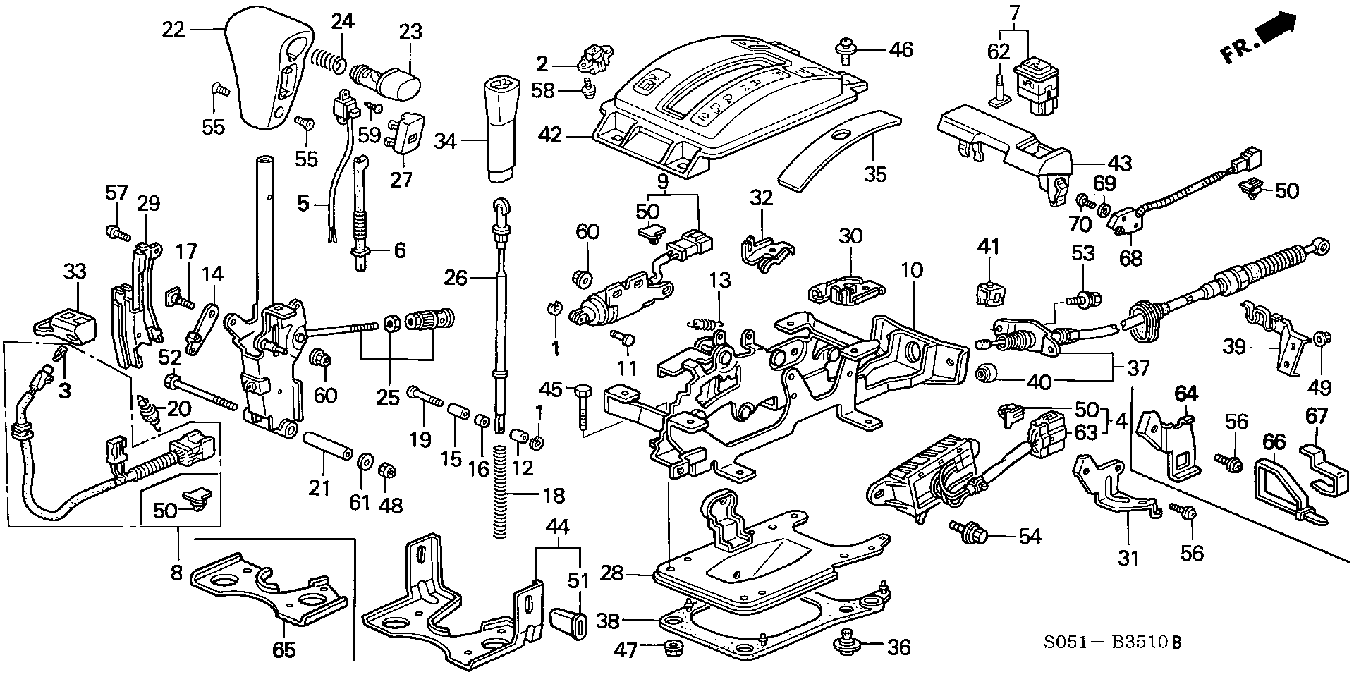 SELECT LEVER(4WD)