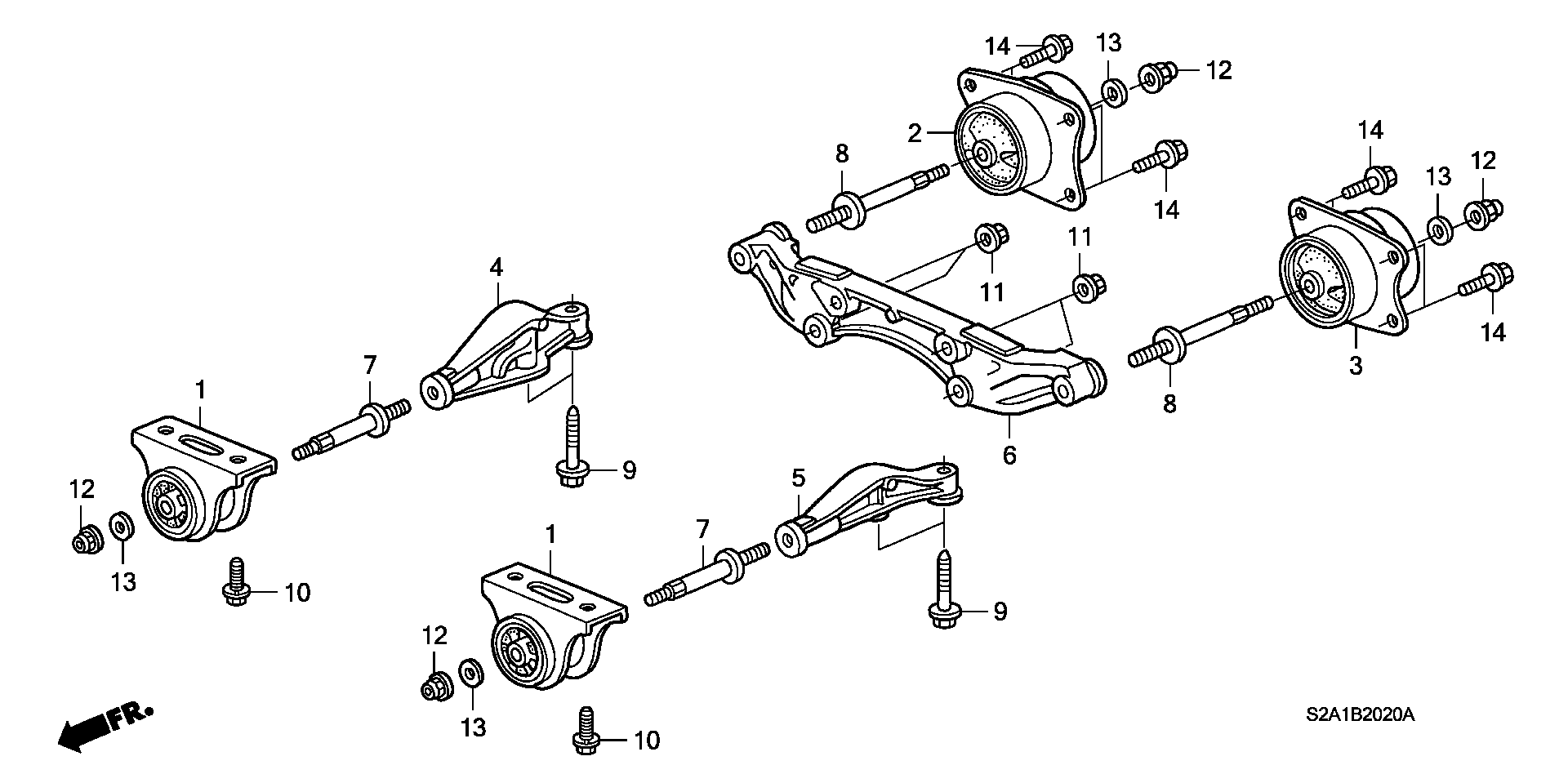REAR DIFFERENTIAL MOUNT