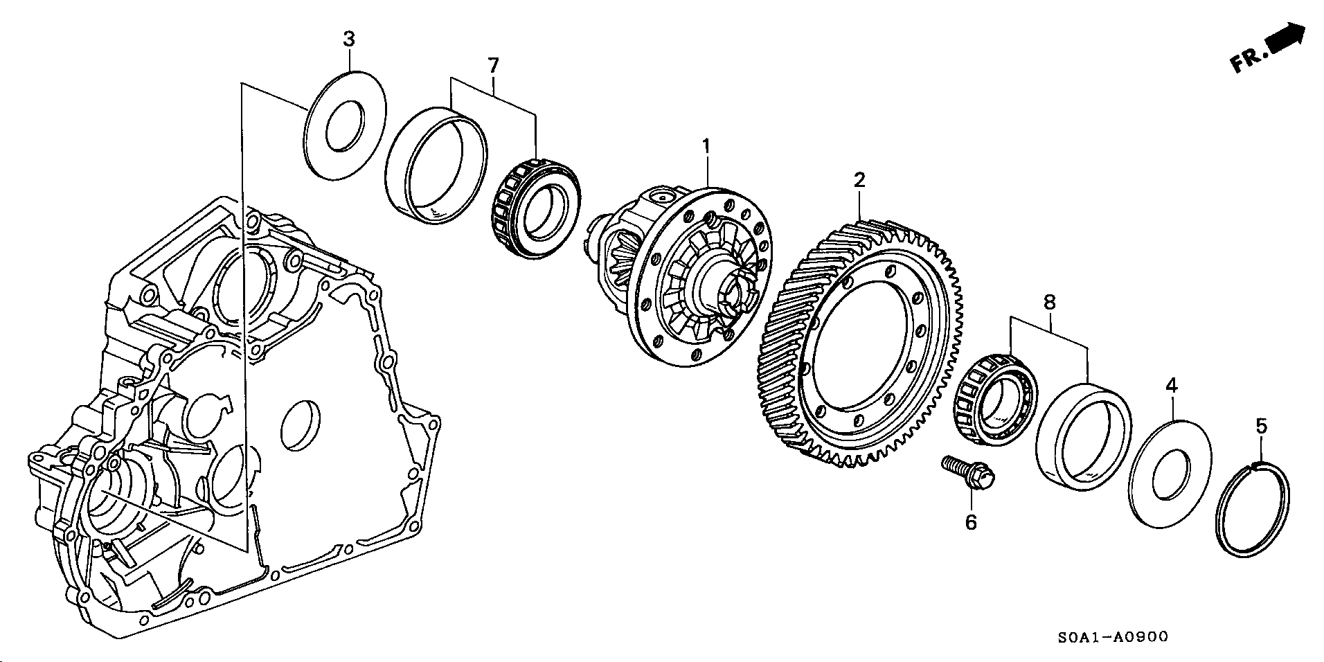 DIFFERENTIAL(L4)(2WD)