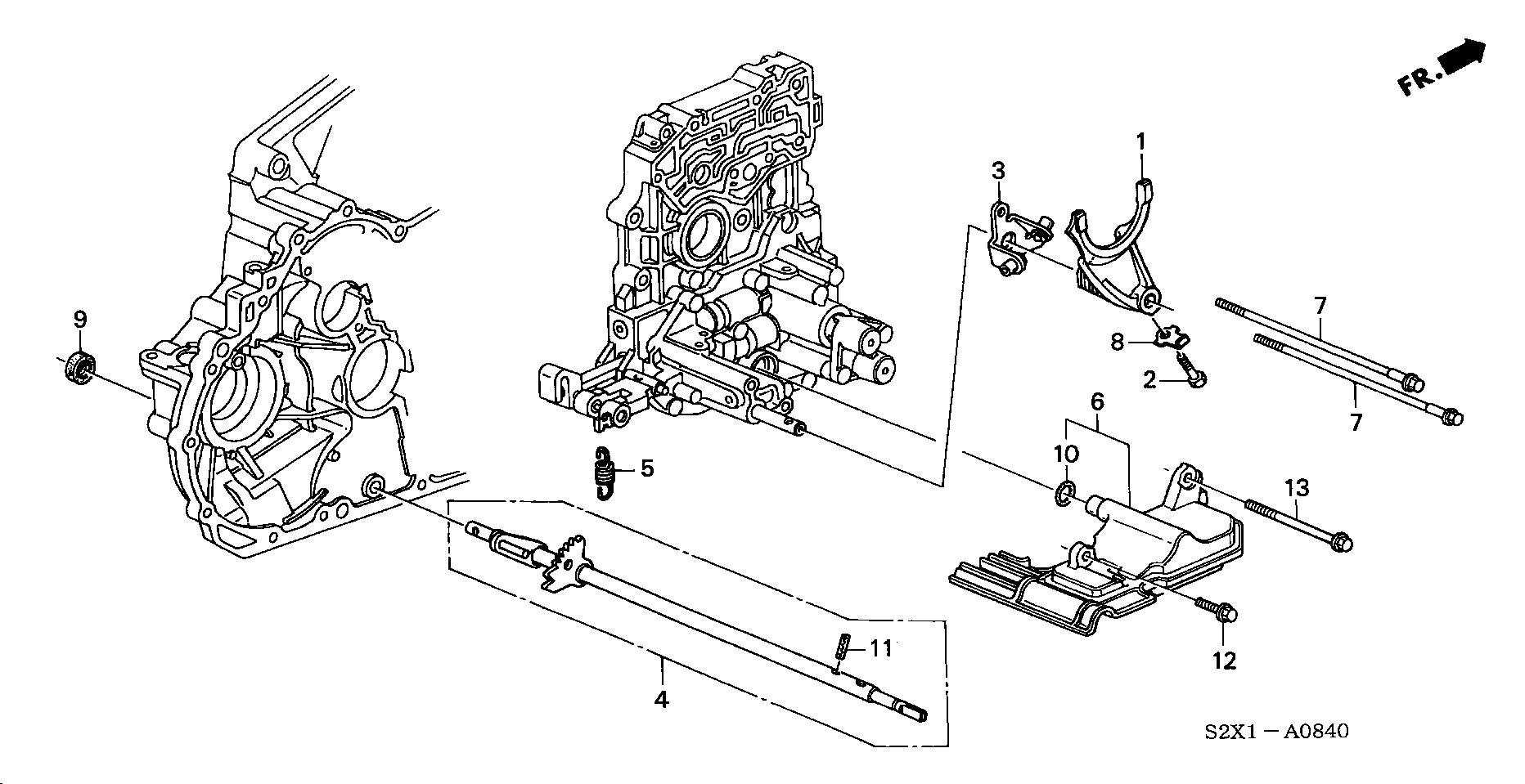 SHIFT FORK(L4)(2WD)