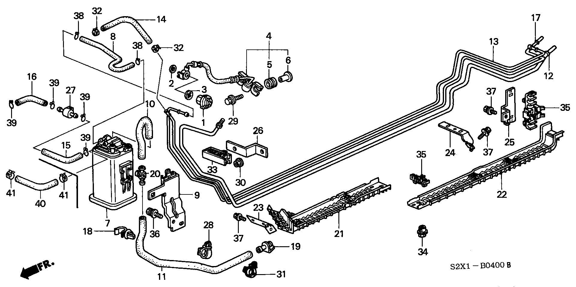 FUEL PIPE(2WD)