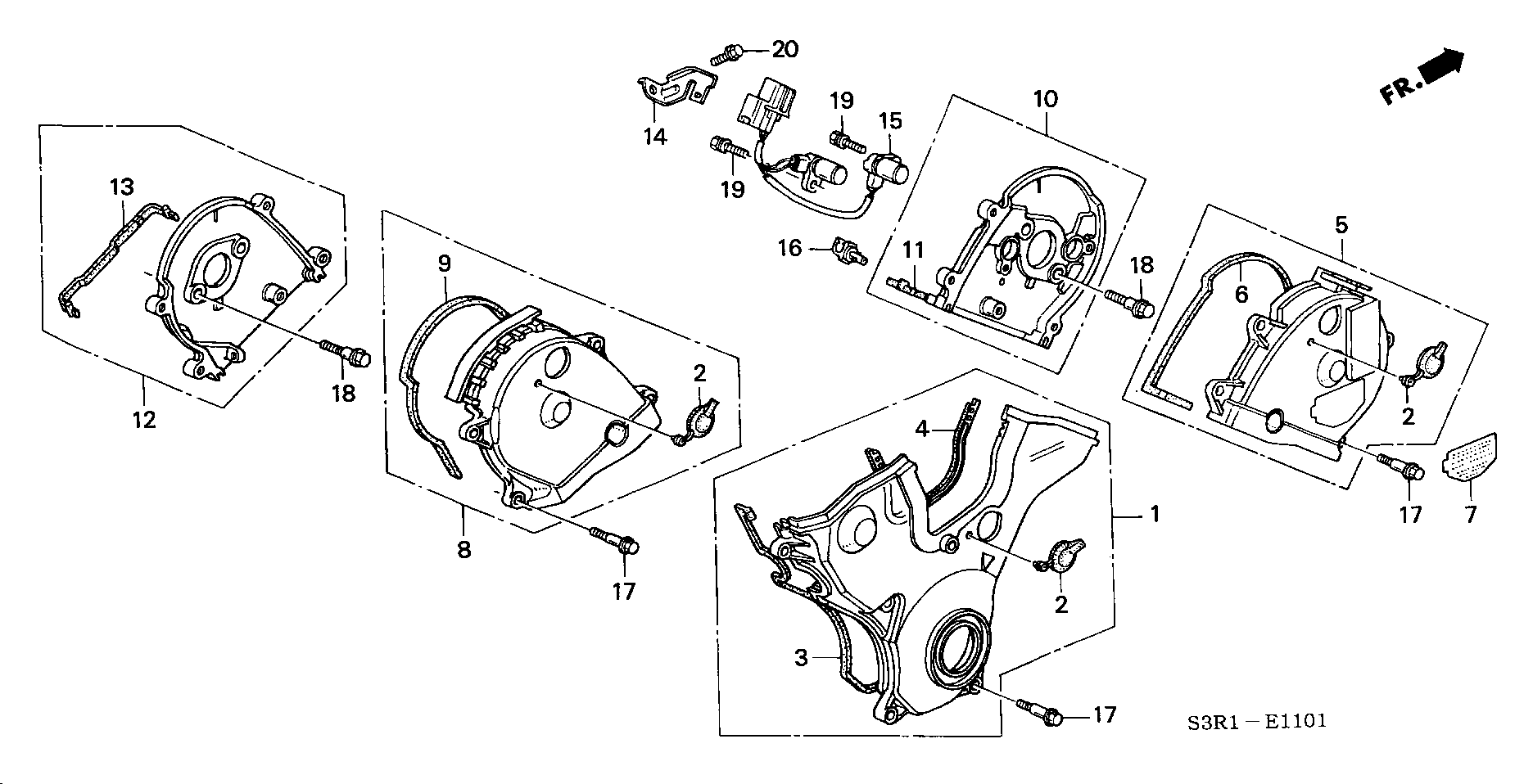 TIMING BELT COVER