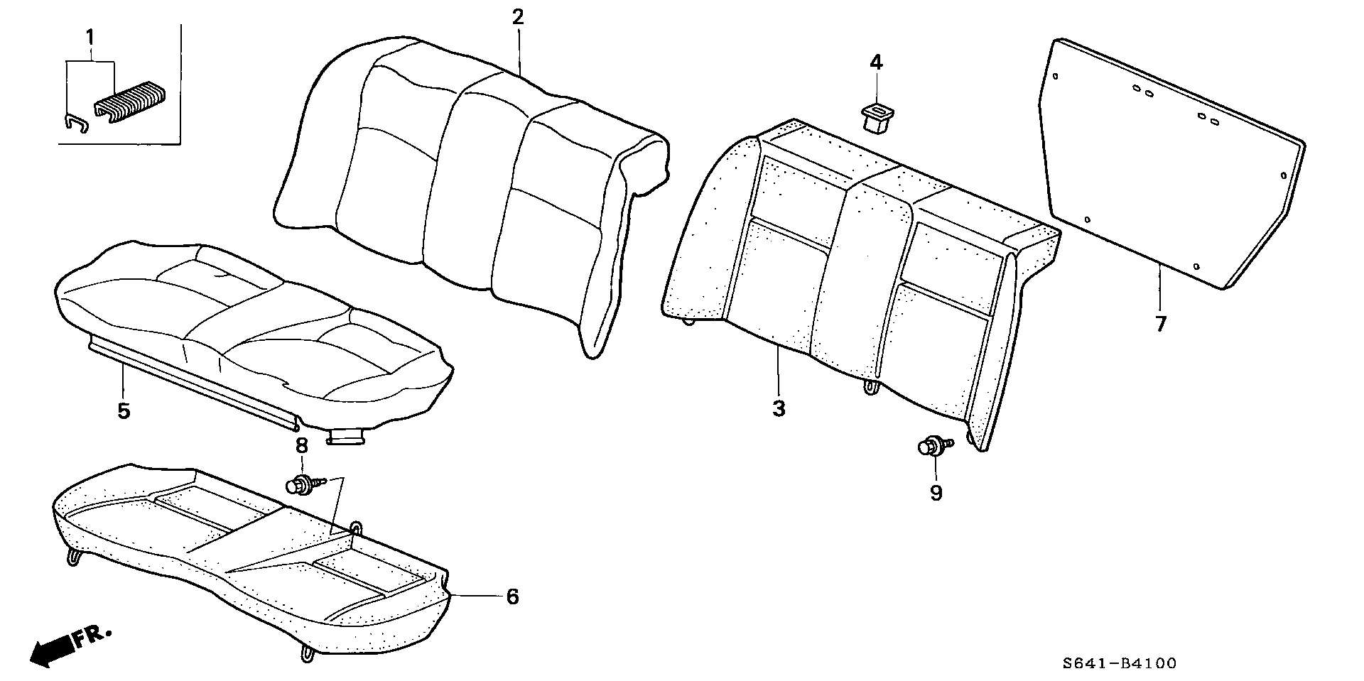 REAR SEAT