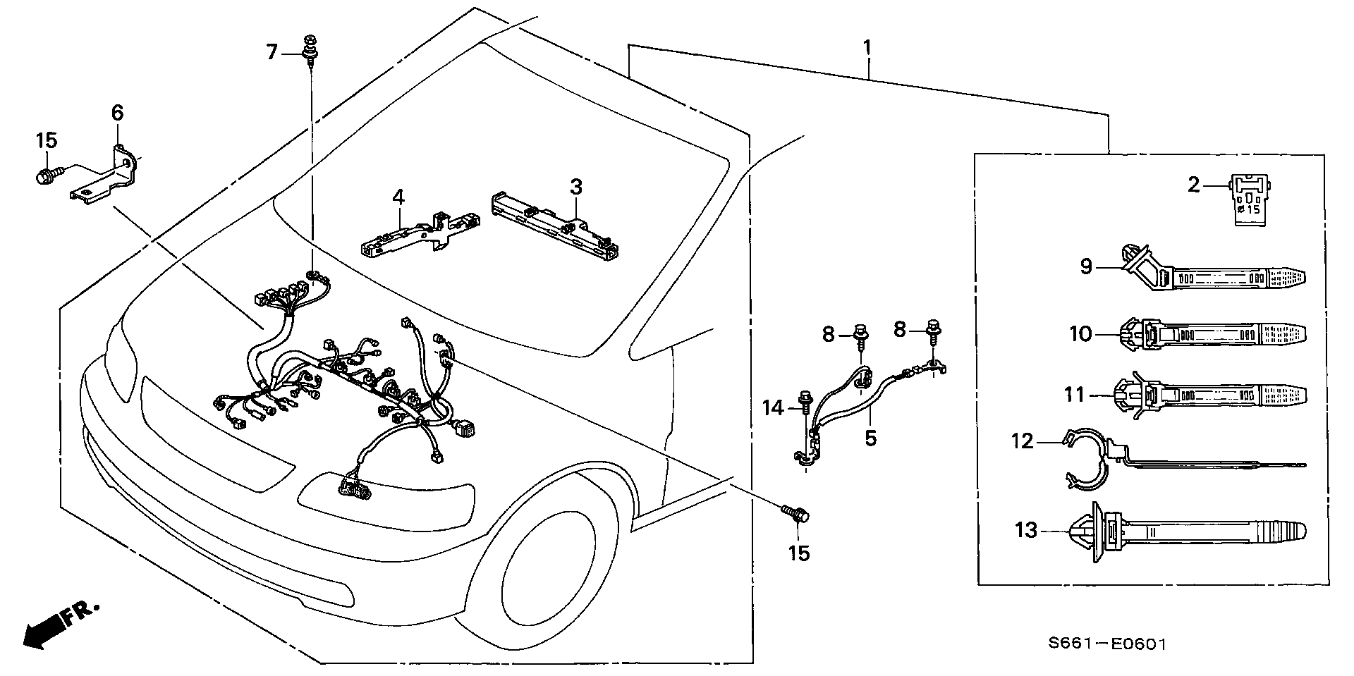 ENGINE WIRE HARNESS(2.3L)