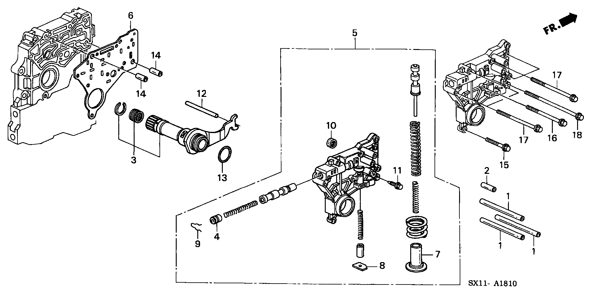 REGULATOR (2.3L)(4WD)