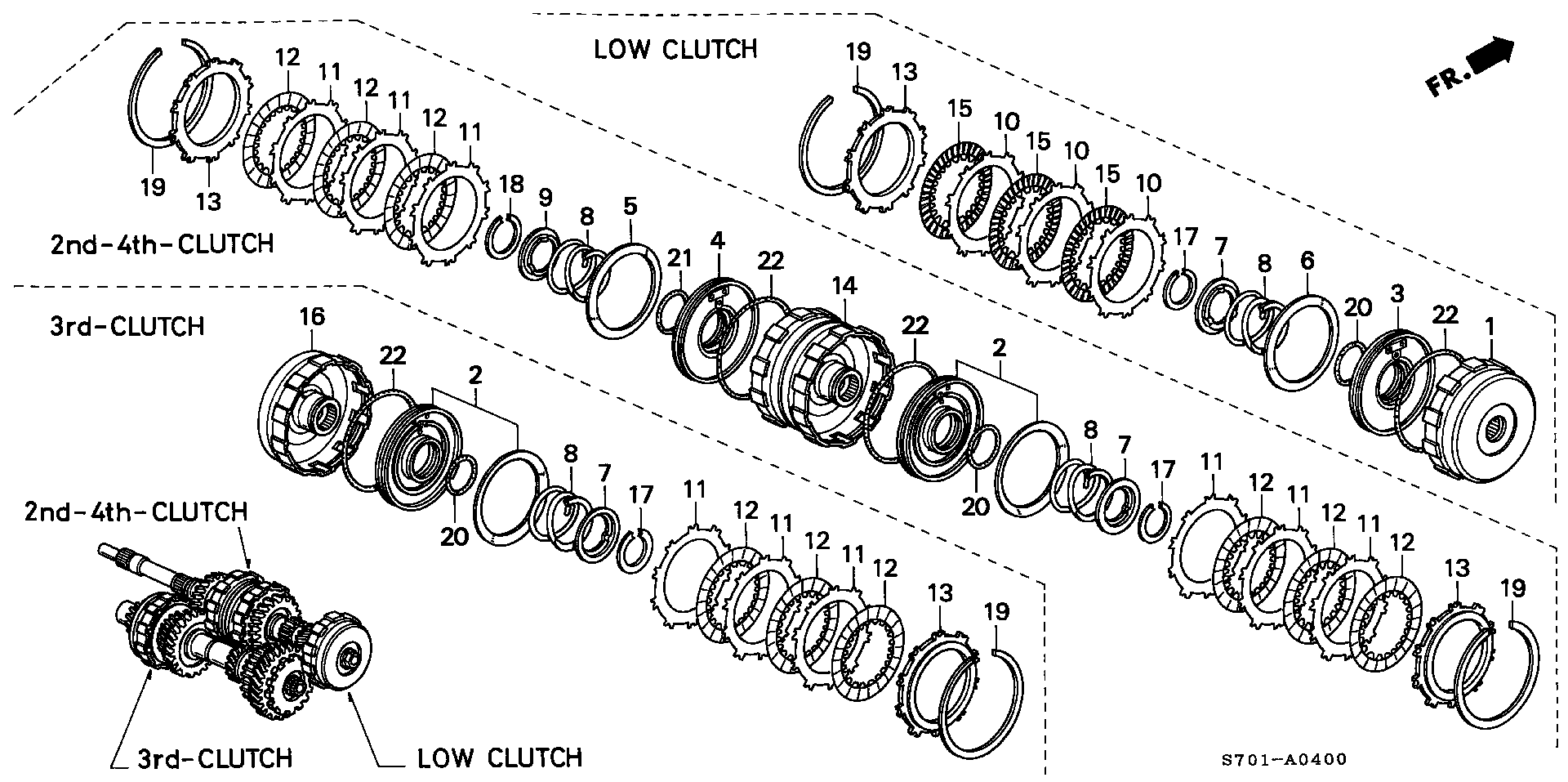CLUTCH(2WD)(-110)