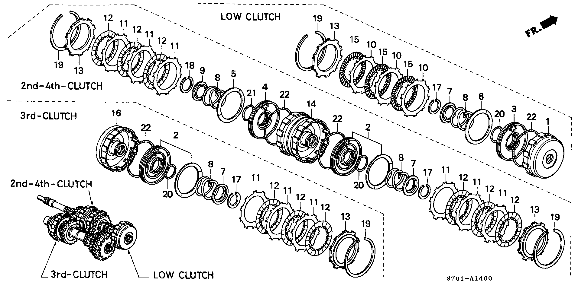 CLUTCH(4WD)(-110)