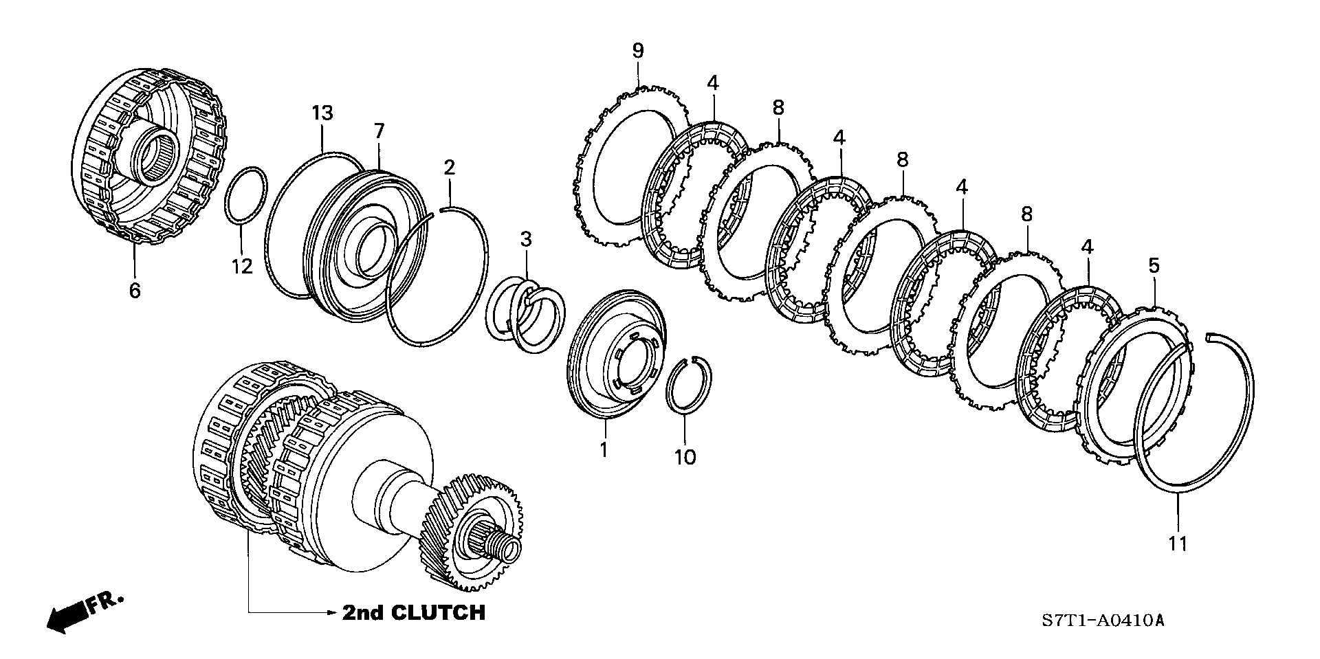 CLUTCH( SECOND) (4AT)