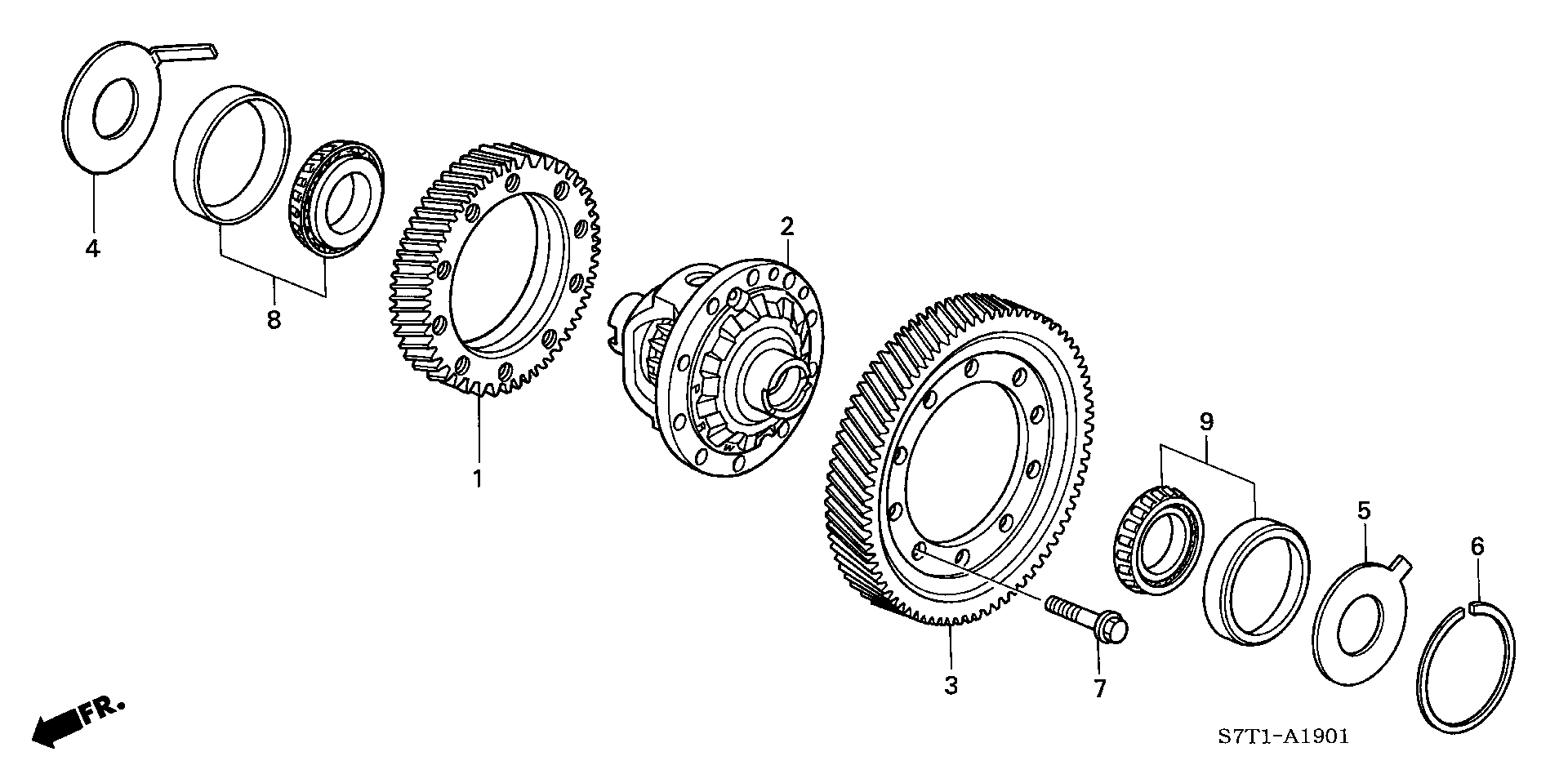 DIFFERENTIAL(4WD) (5AT)