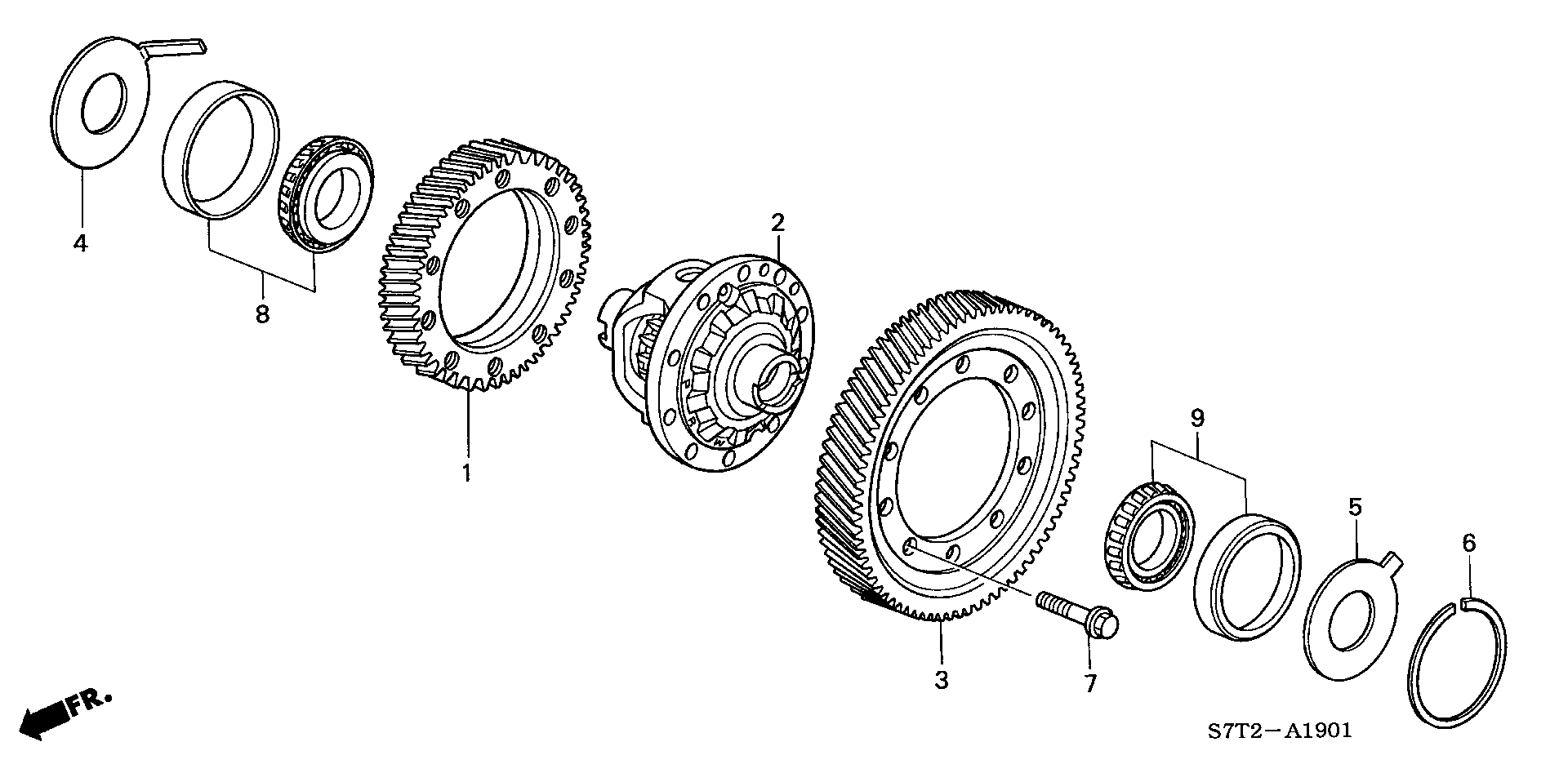 DIFFERENTIAL(4WD) (5AT)