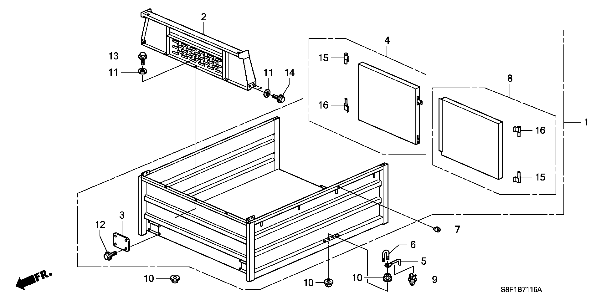 REAR BODY/ GATE (  CLEANING ) (2)