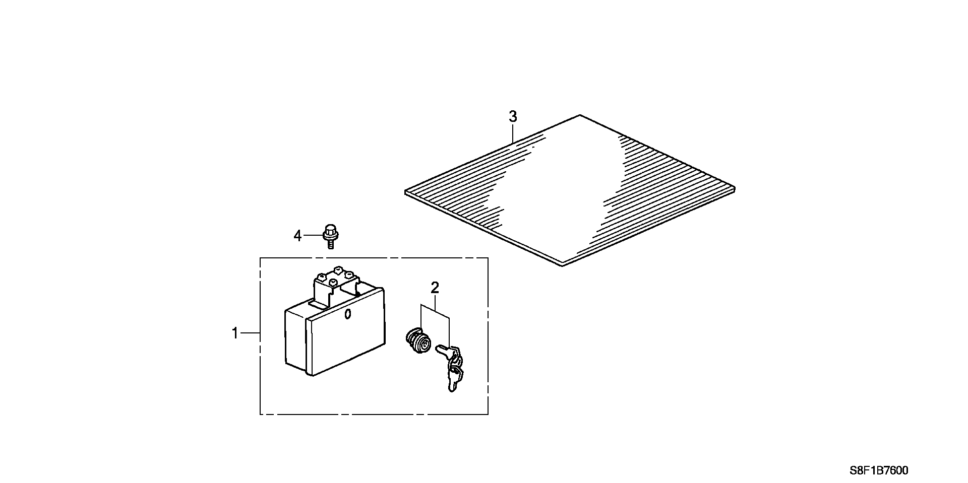SIDE BOX/ FLOOR MAT ( 2 WHEEL TRANSPORTATION )