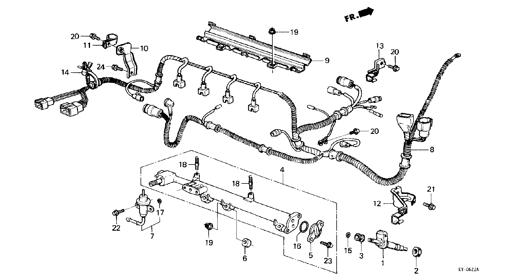 FUEL INJECTOR/ ENGINE SUB CODE(1600)