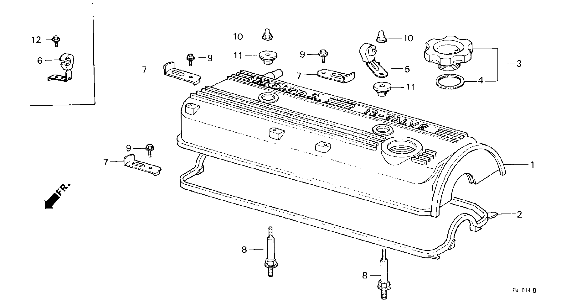 CYLINDER HEAD COVER(1500)