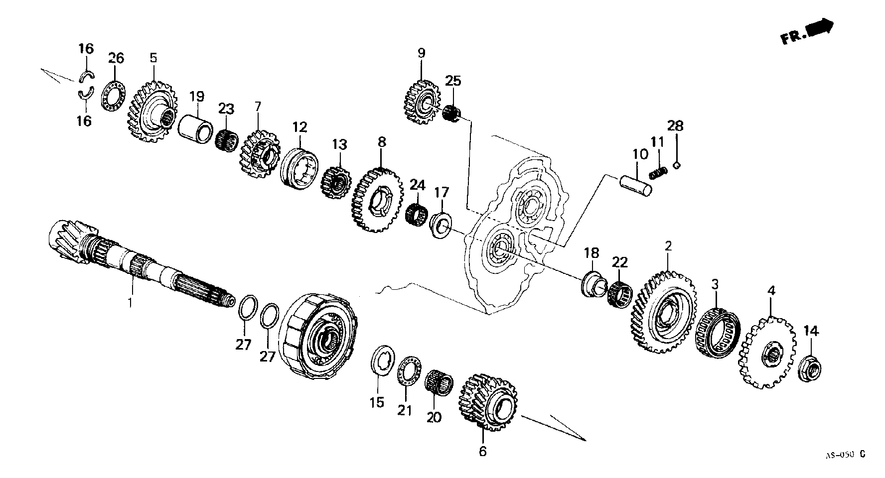 COUNTER SHAFT(4AT)