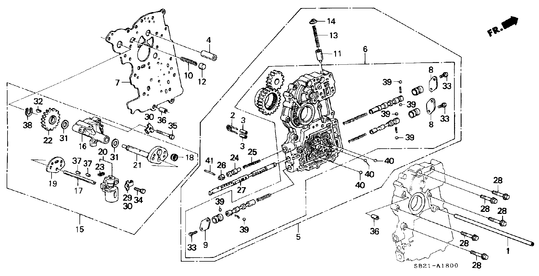 MAIN VALVE(BULB) BODY/ GOVERNOR(4AT)