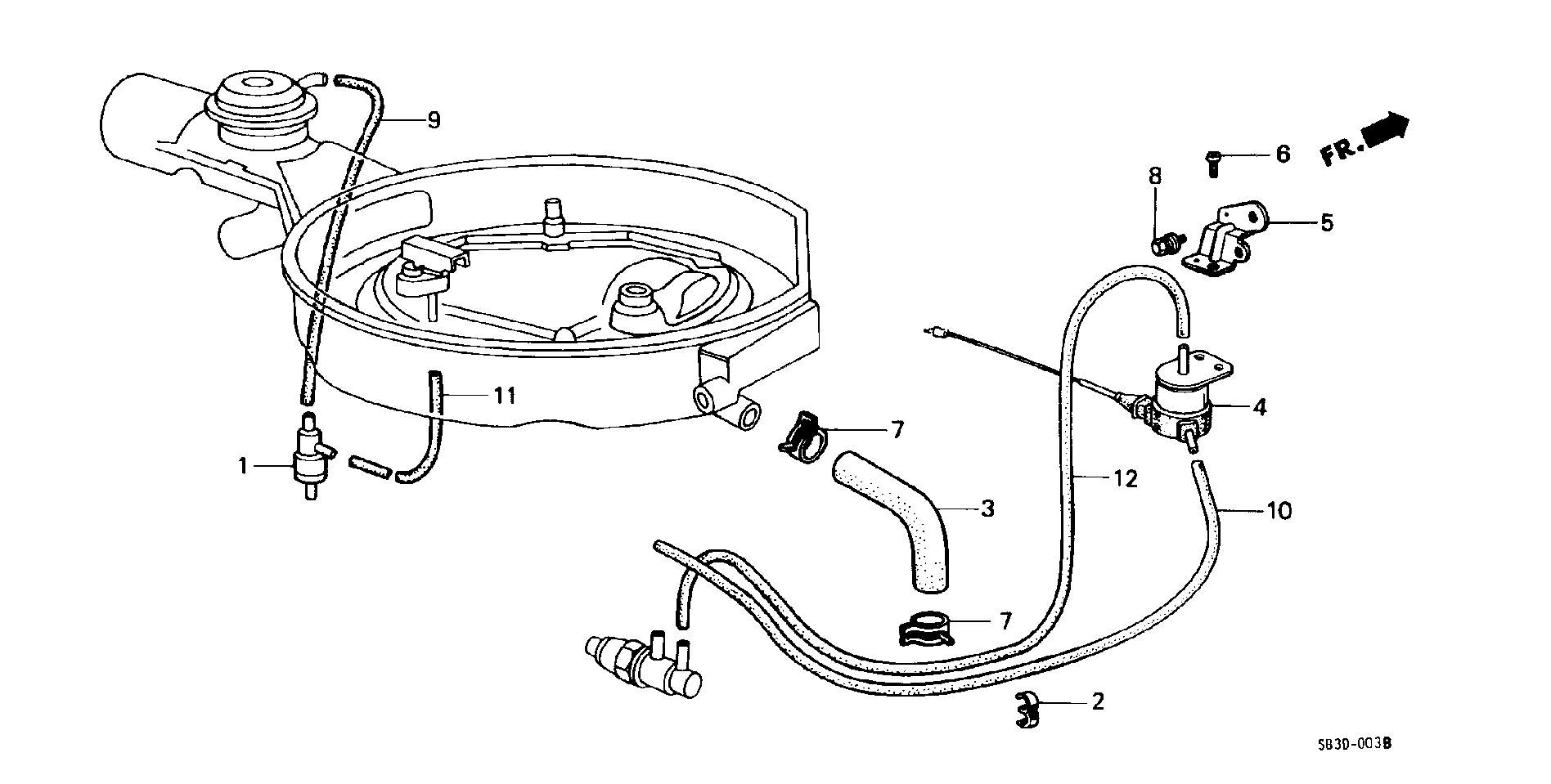 AIR CLEANER TUBING(1300)