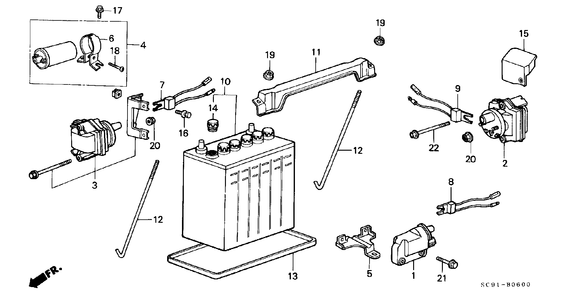 BATTERY/ IGNITION COIL