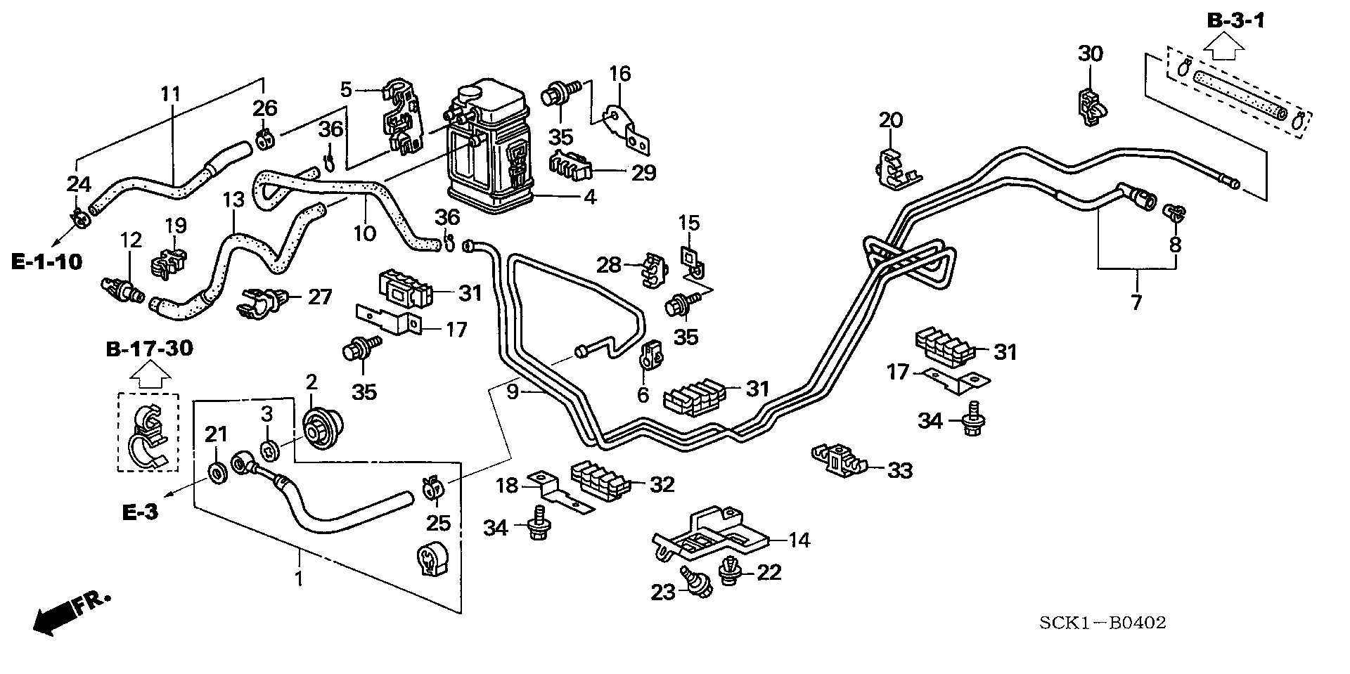 FUEL PIPE (  WHEELCHAIR SPECIFICATION CAR )