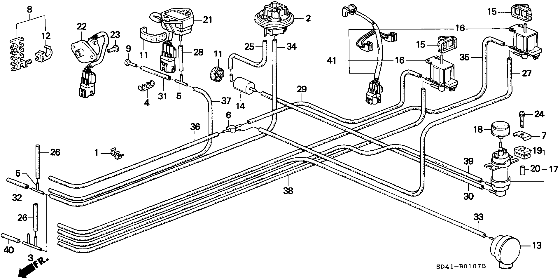 CONTROL BOX TUBING (KA1:112/KA4)