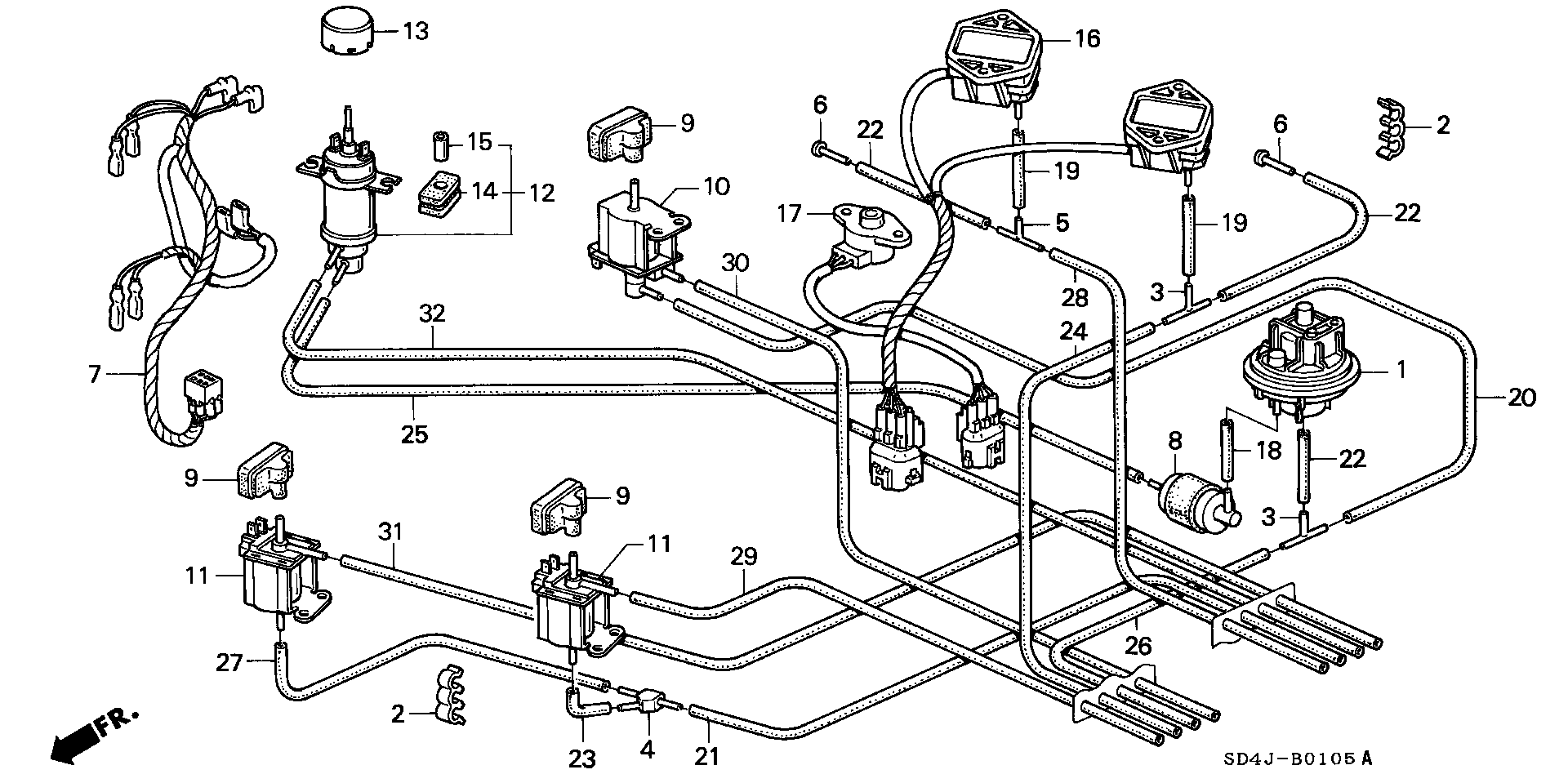 CONTROL BOX TUBING( TURBO)