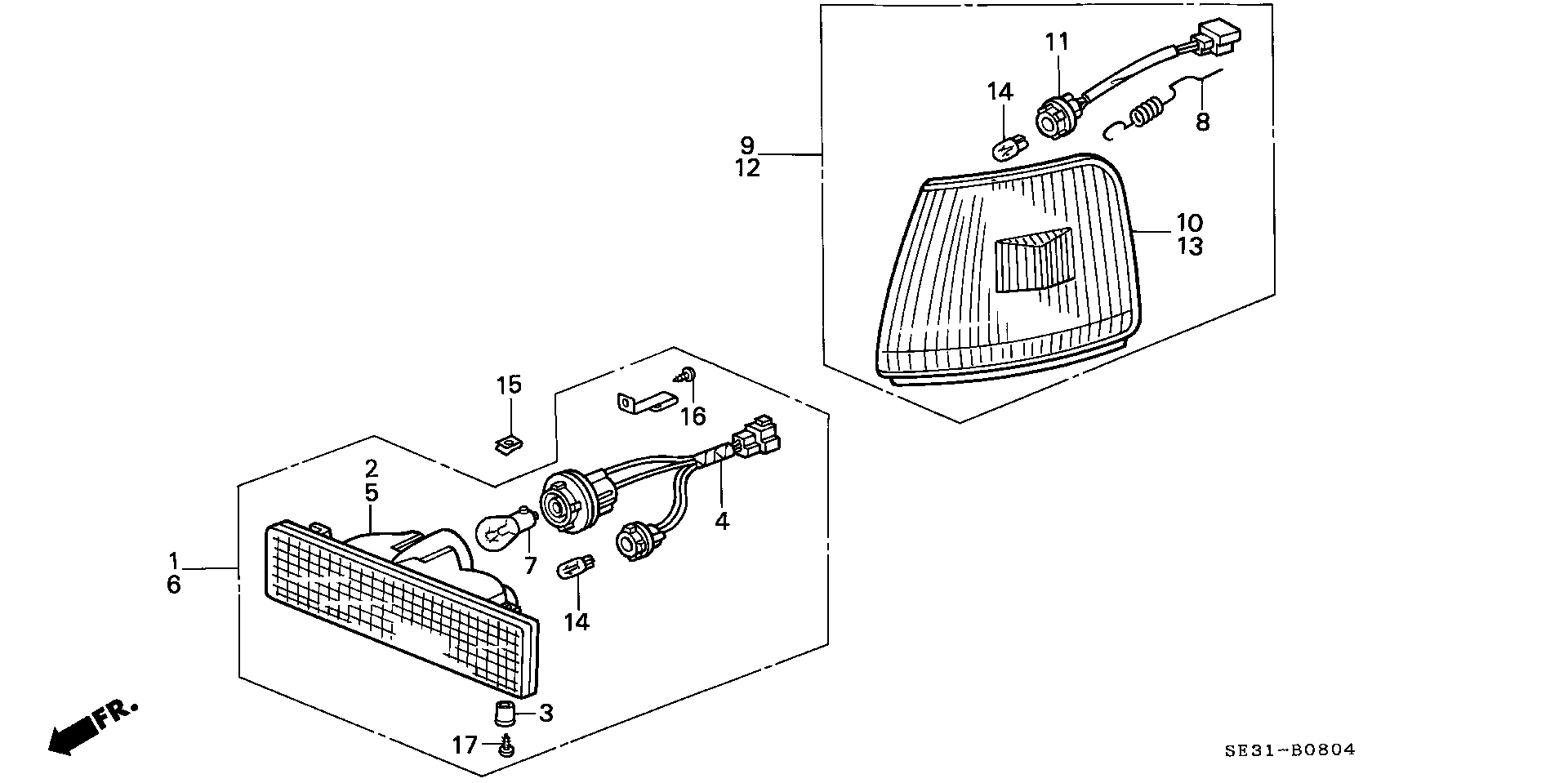 FRONT COMBINATION LIGHT(CA  FOR )