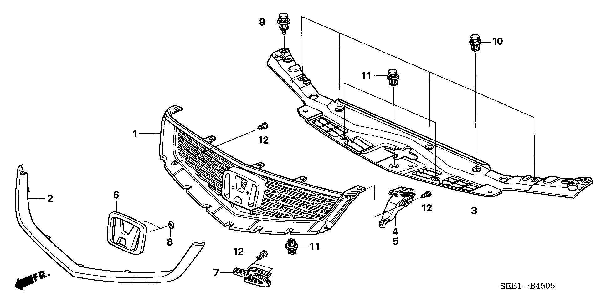FRONT GRILLE(6)