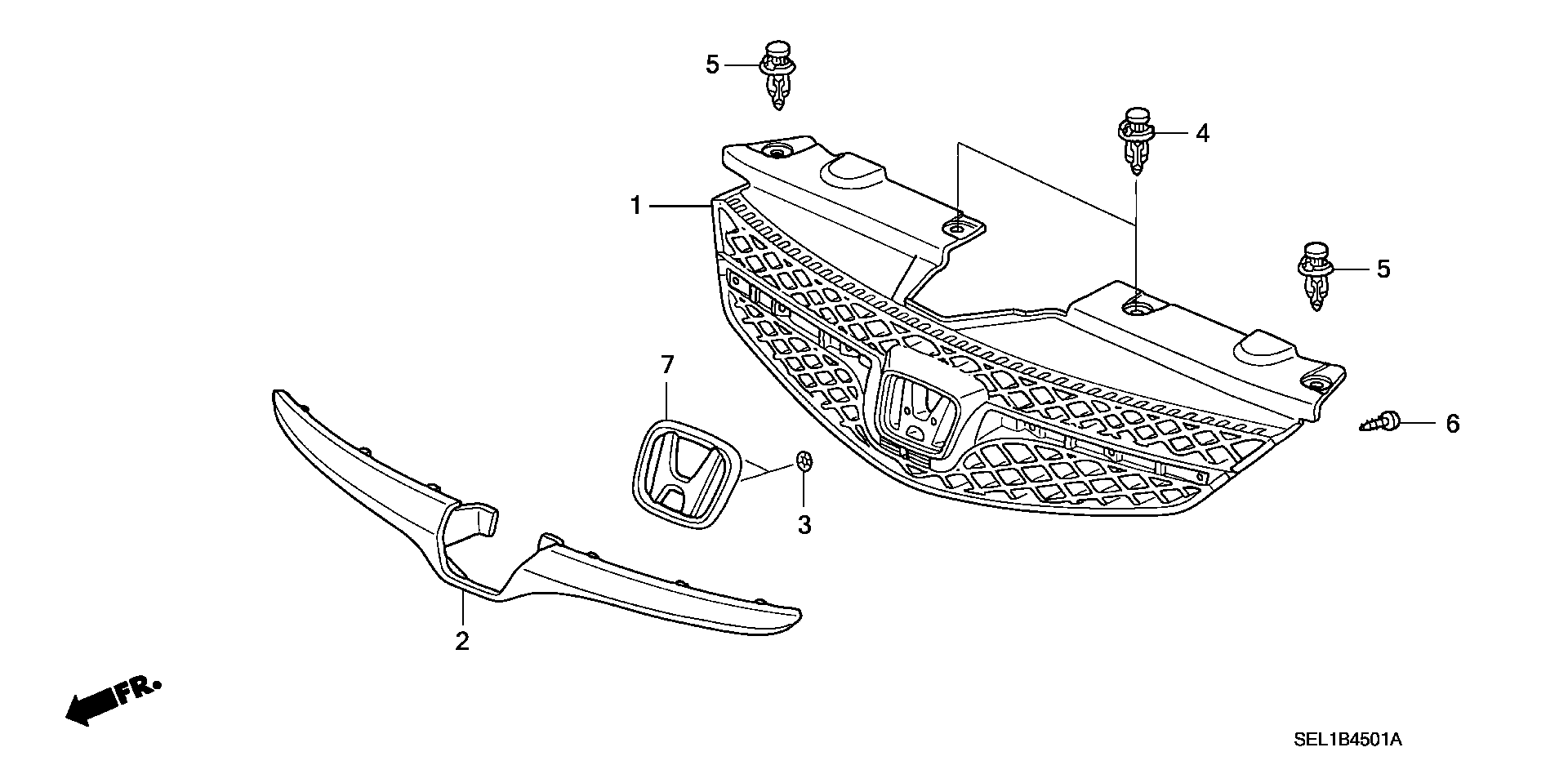 FRONT GRILLE(130)