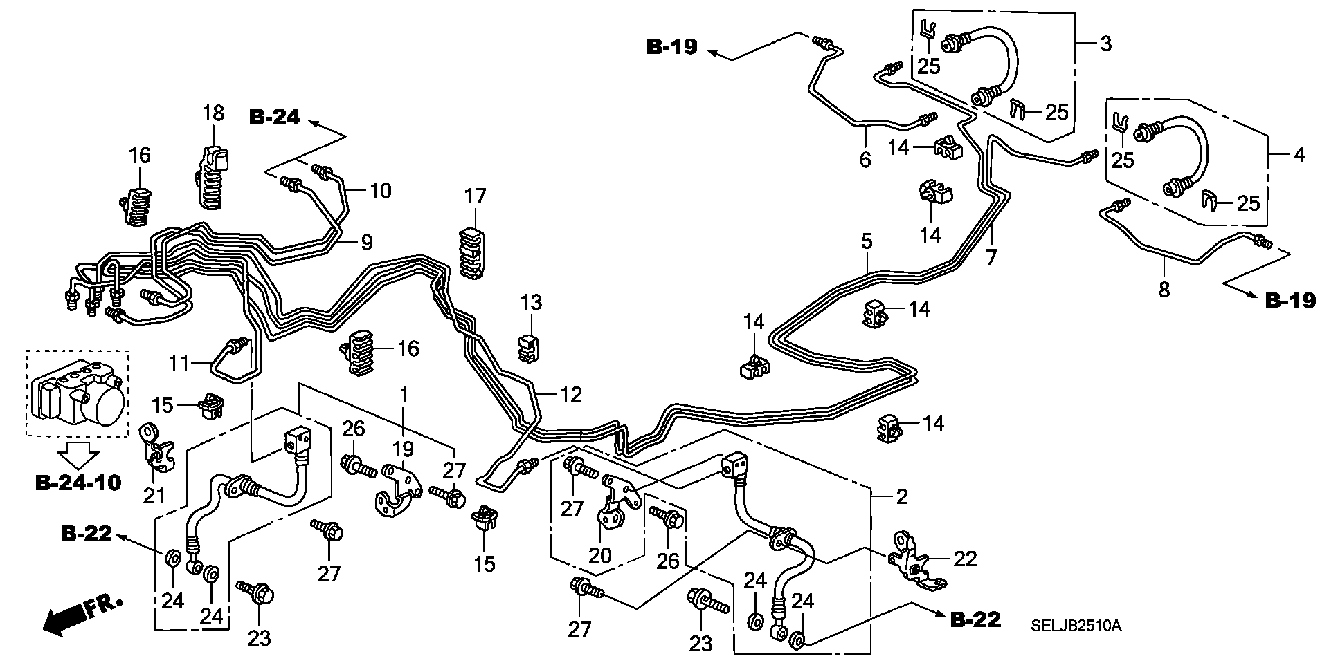 BRAKE PIPE/ HOSE(ABS)