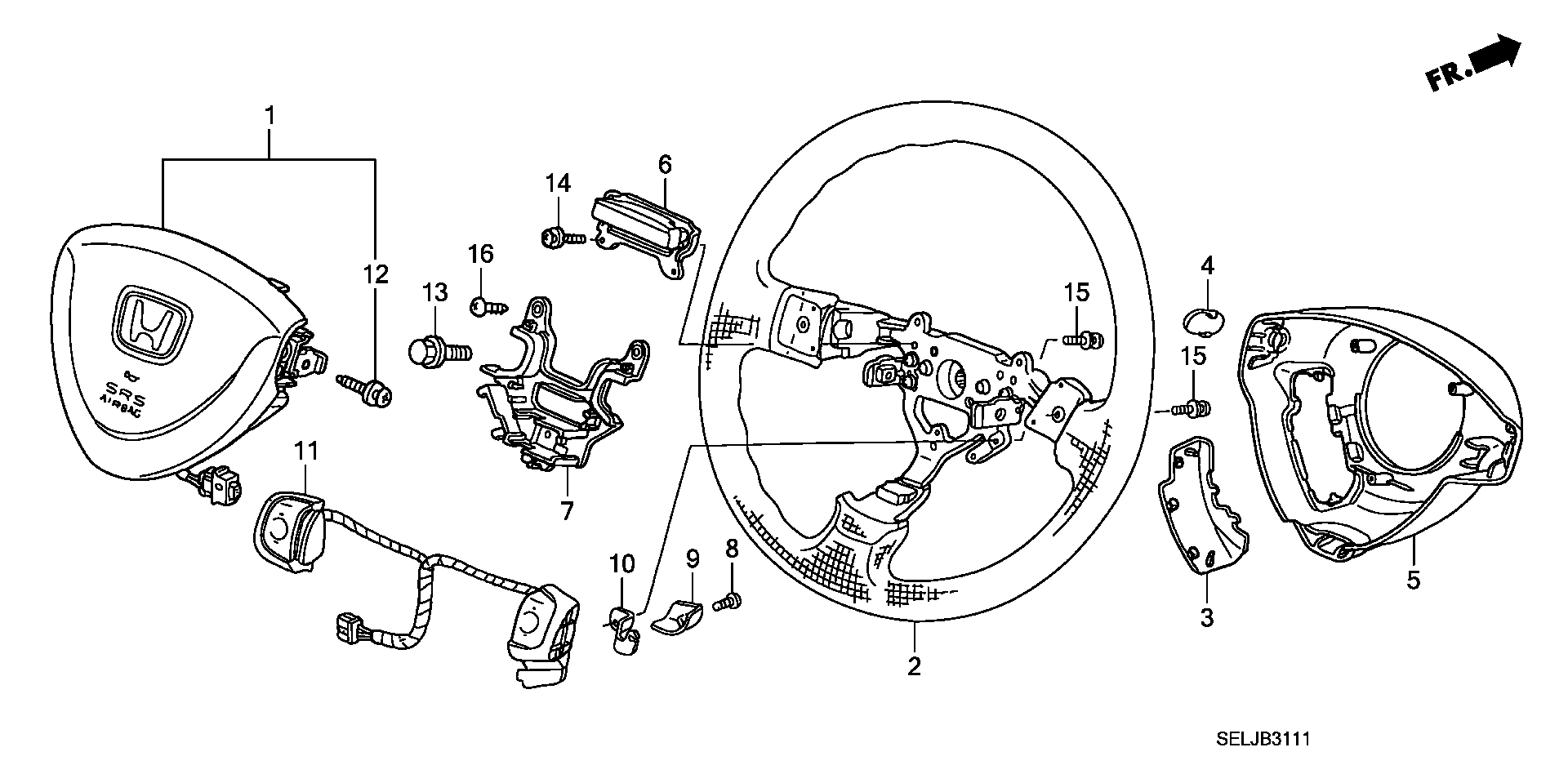 STEERING WHEEL(SRS) (2)