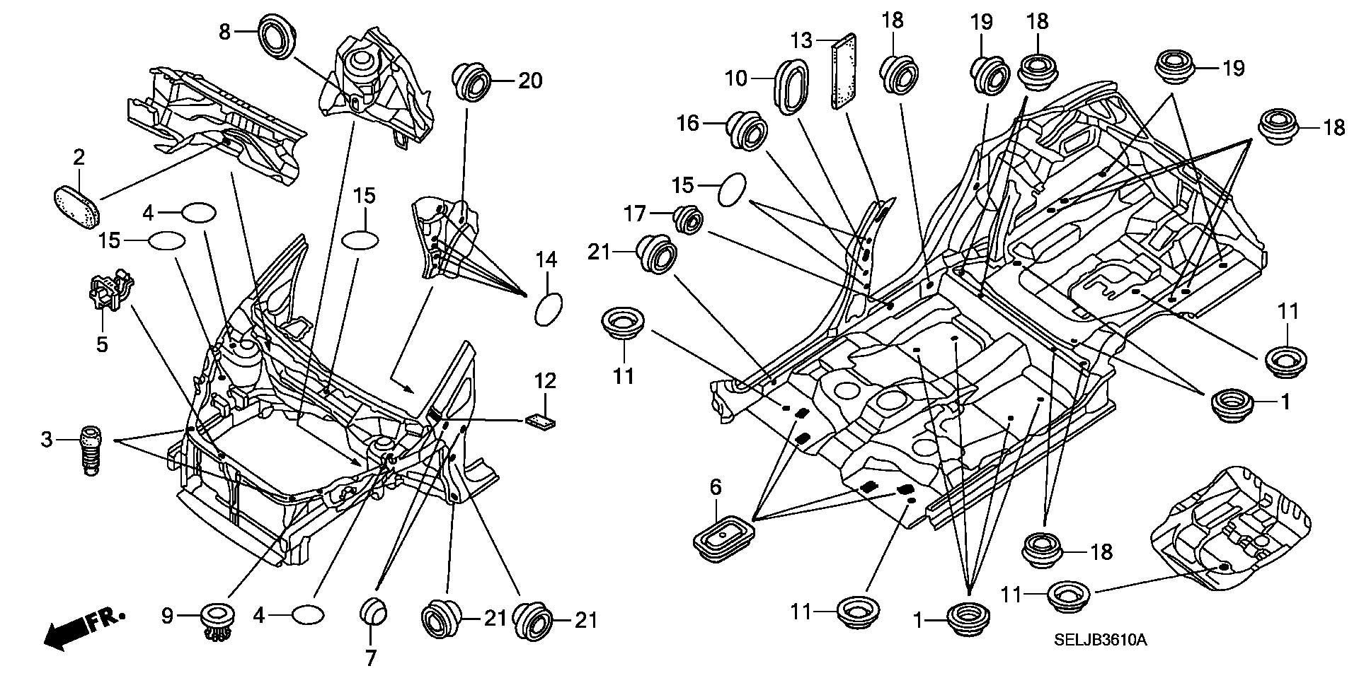 GROMMET( FRONT)