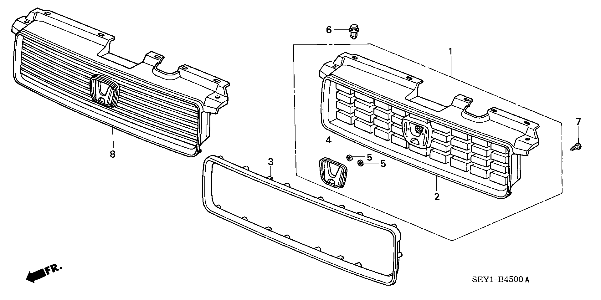FRONT GRILLE(100)