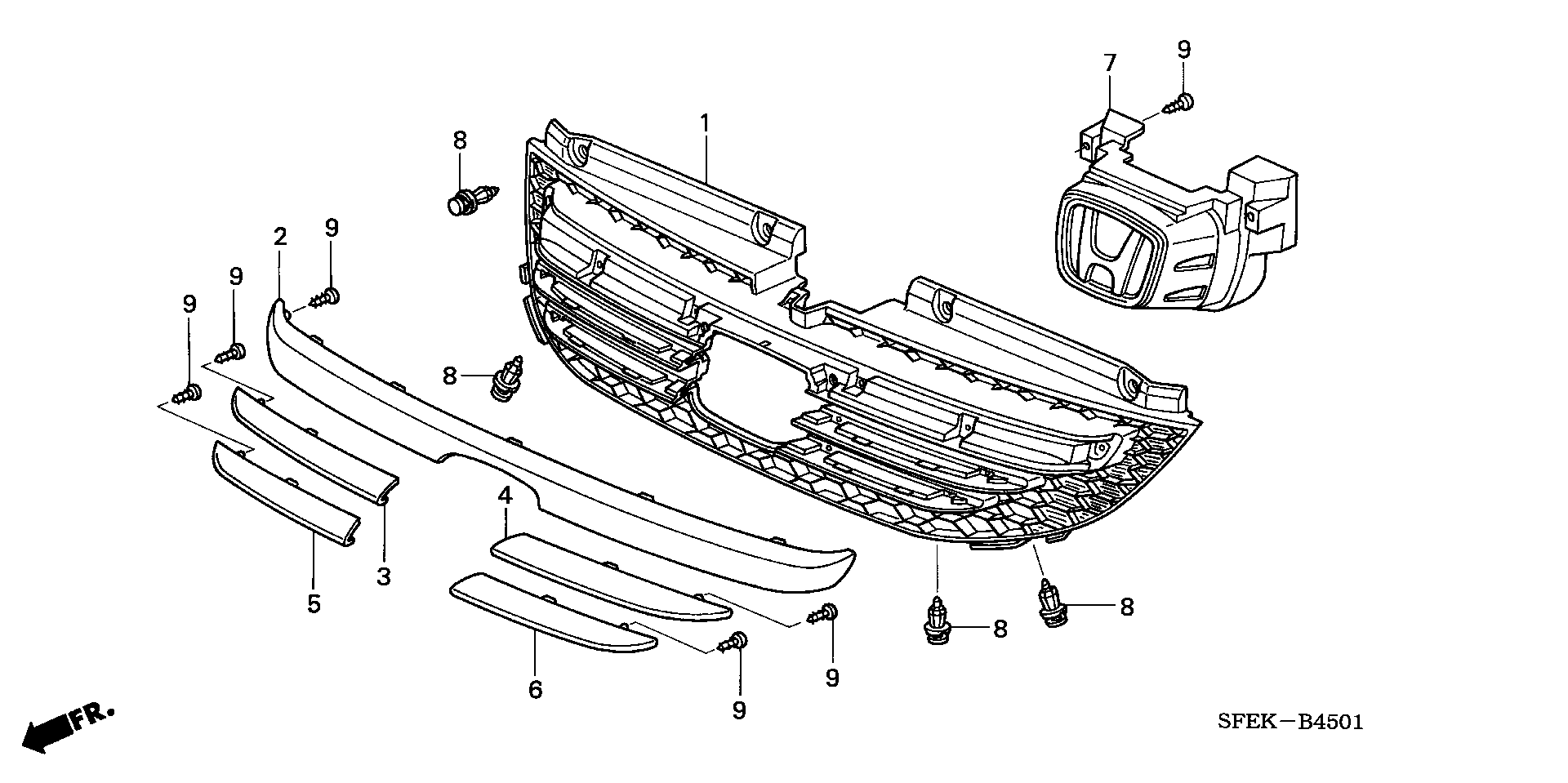 FRONT GRILLE(2)