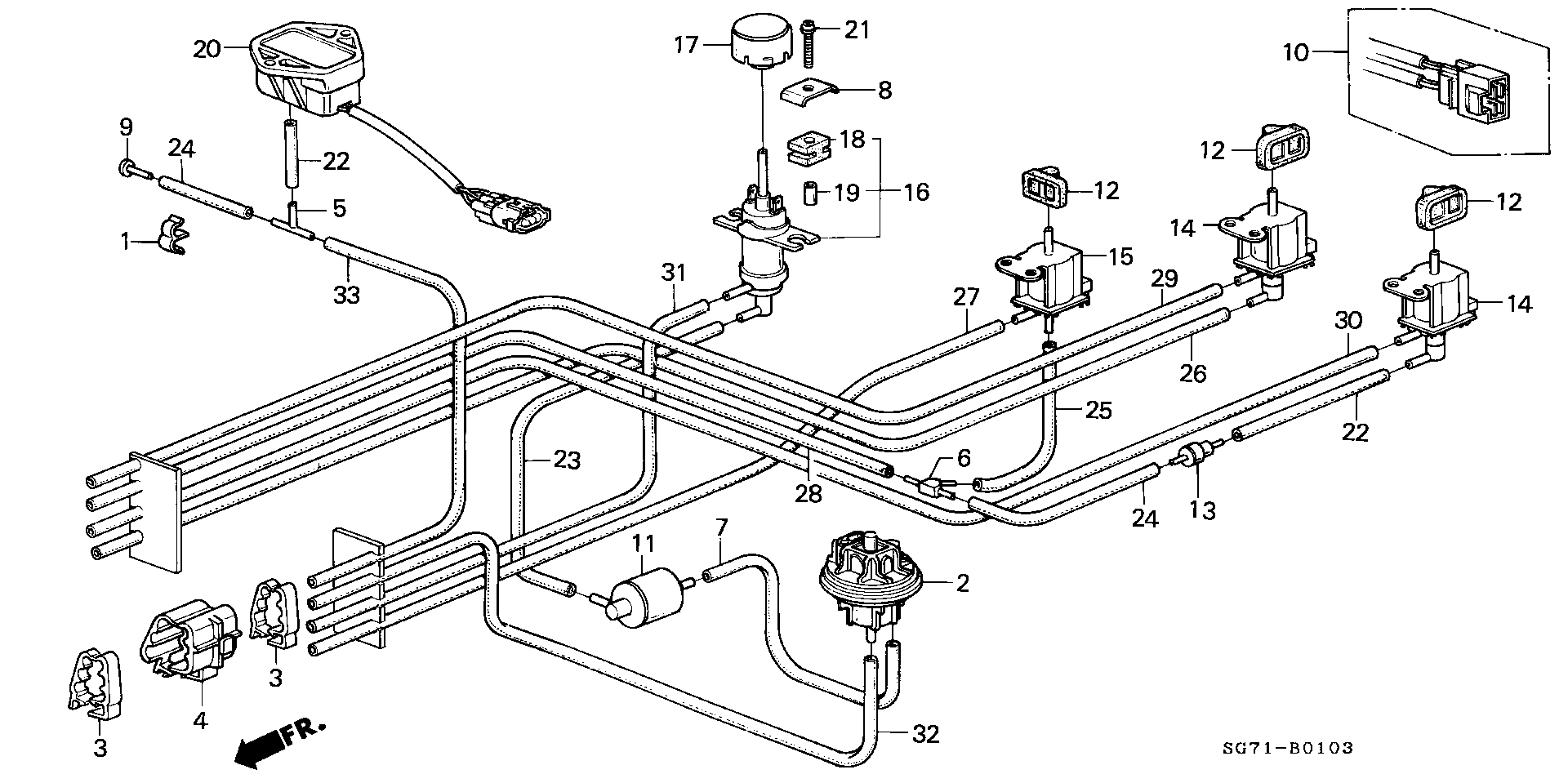CONTROL BOX TUBING (CA6:100-)