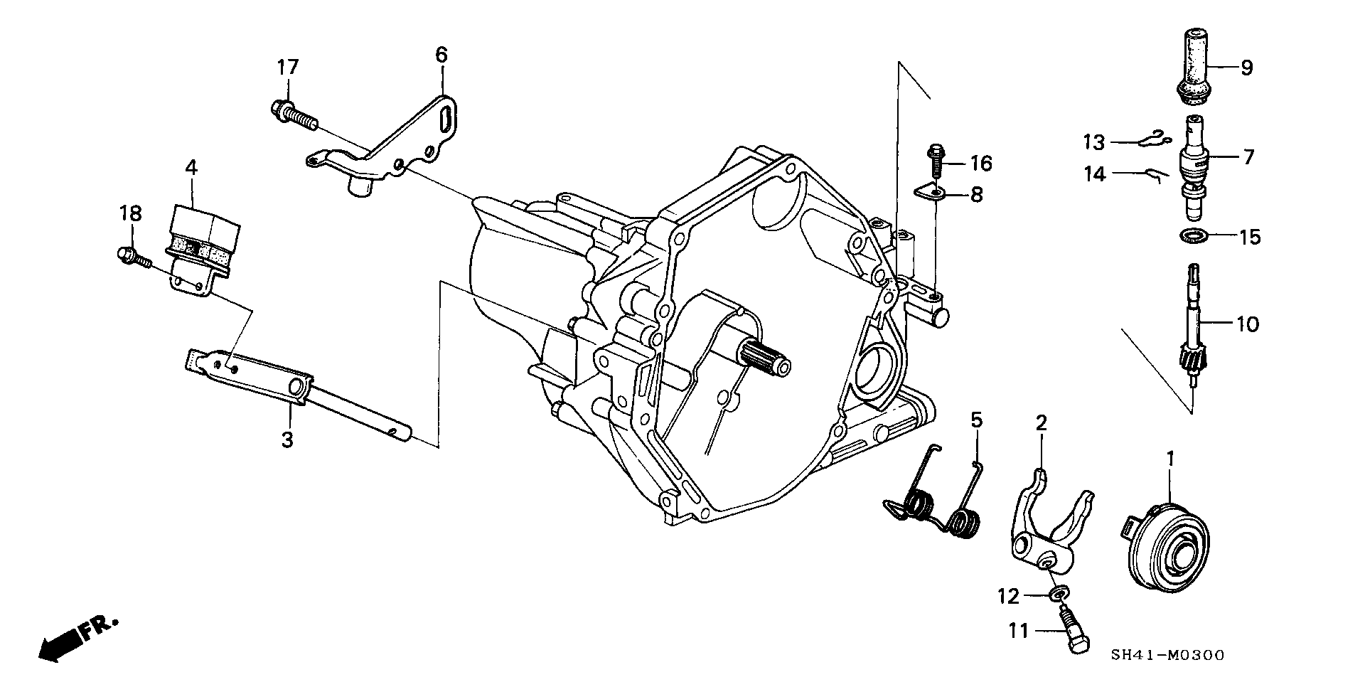 CLUTCH RELEASE(2WD)