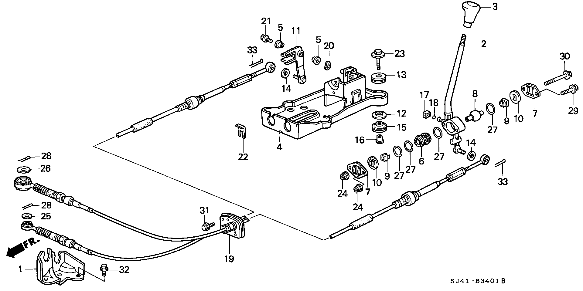 SHIFT LEVER(4WD)