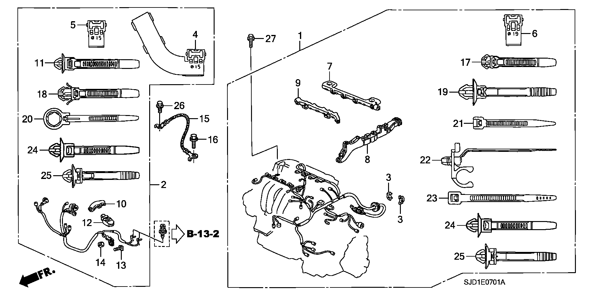 ENGINE WIRE HARNESS (2.0L)