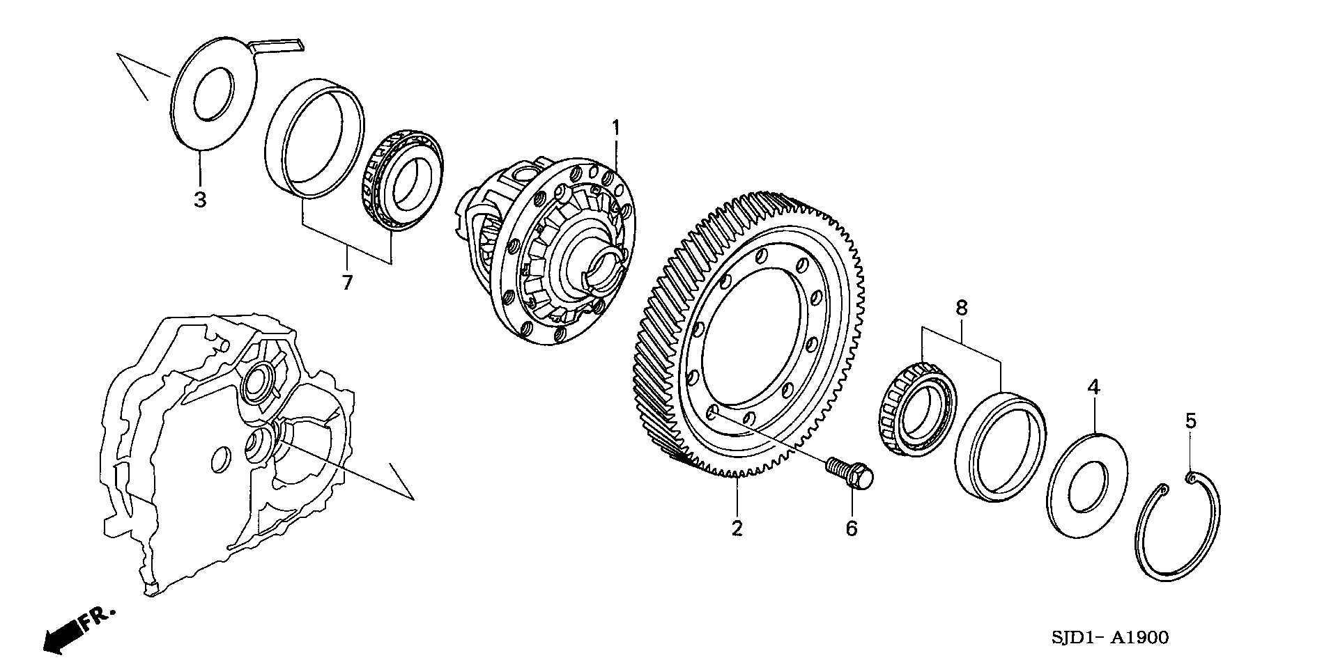 DIFFERENTIAL (2.0L) (2WD)