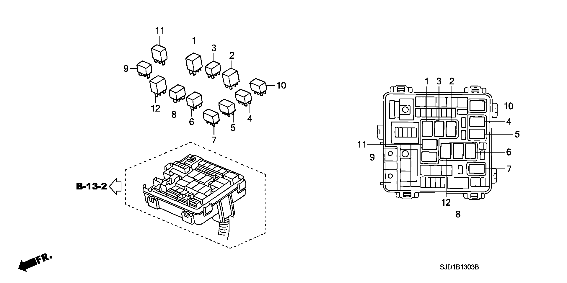 CONTROL UNIT( ENGINE ROOM) (2.0L) (2)