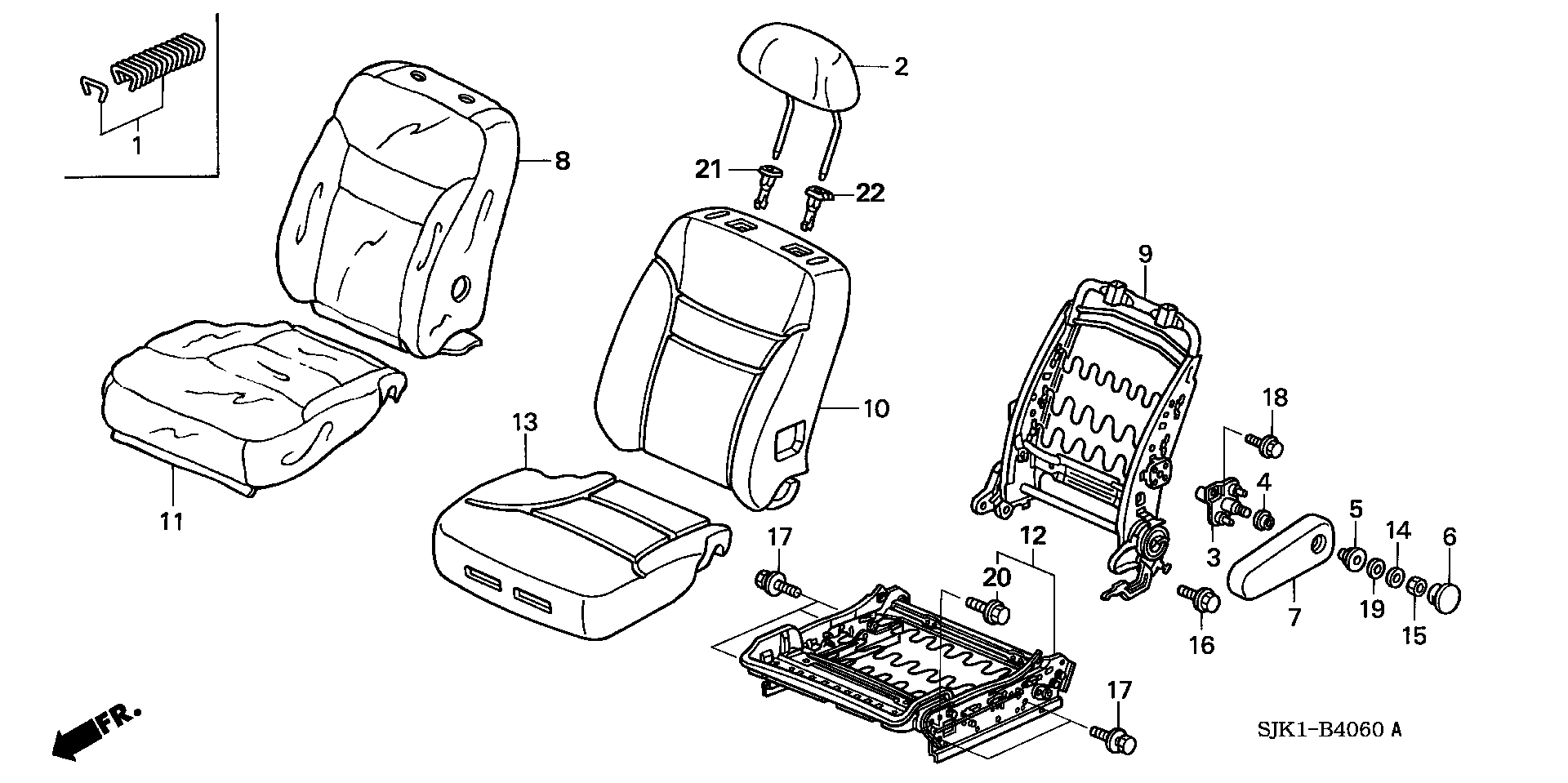 MIDDLE SEAT(L.) ( SIDE LIFT UP SEAT)