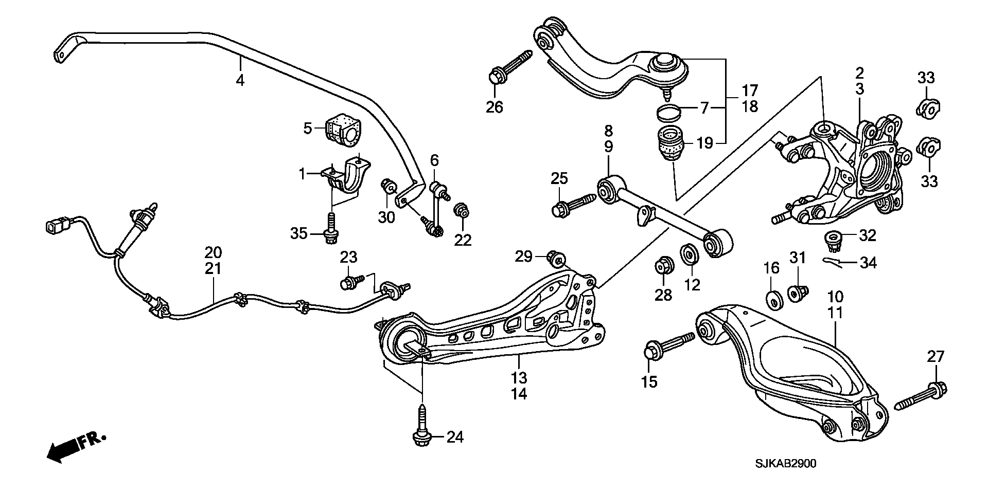 REAR LOWER ARM(2WD)