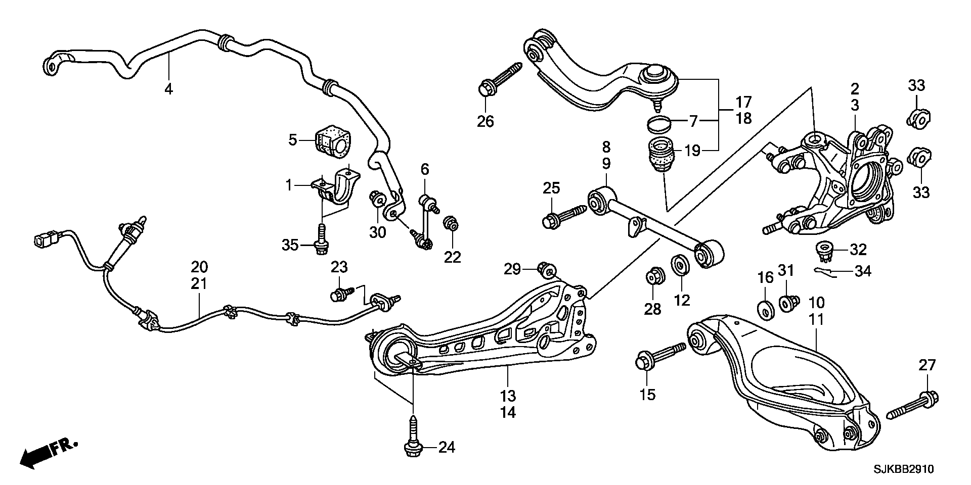 REAR LOWER ARM(4WD)