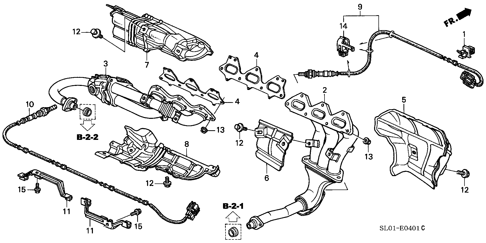 EXHAUST MANIFOLD(NA2)