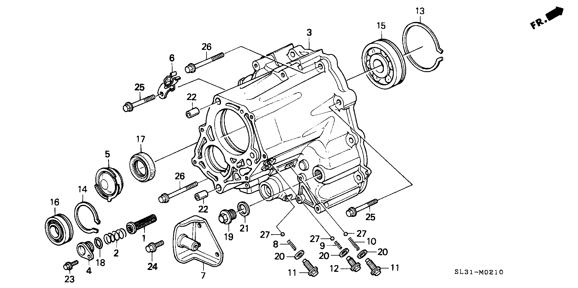 TRANSMISSION CASE(CB5:120)