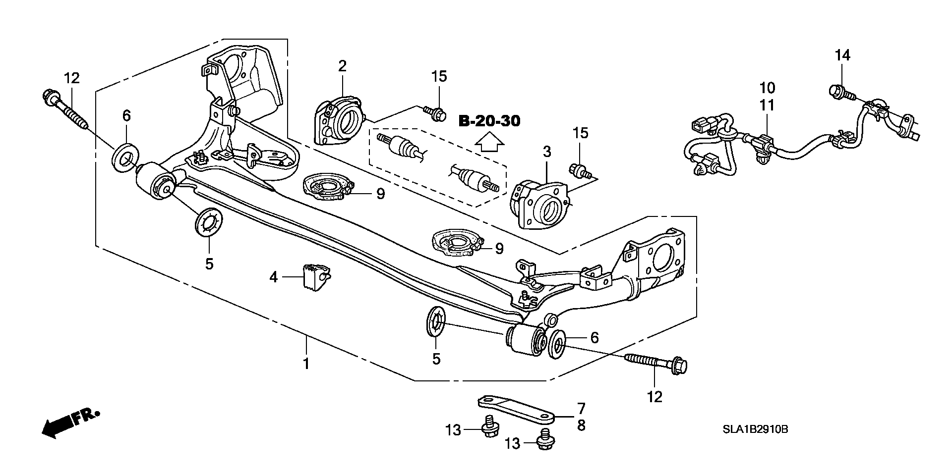 REAR AXLE(4WD)