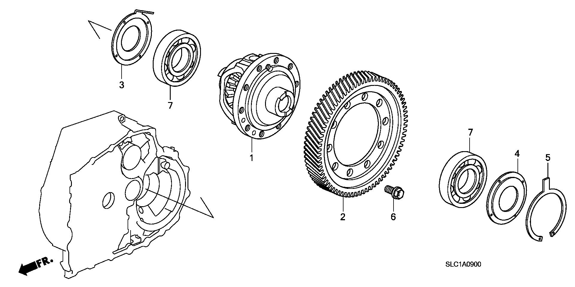 DIFFERENTIAL(2WD)