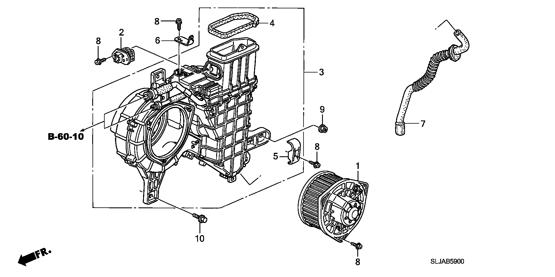 AIR CONDITIONER( REAR COOLING UNIT)